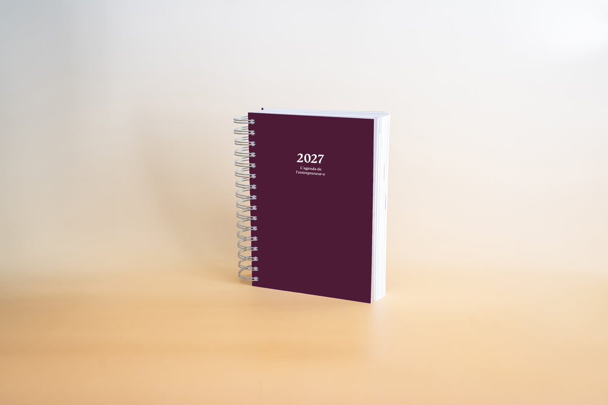 L'agenda de l'entrepreneur•e 2027